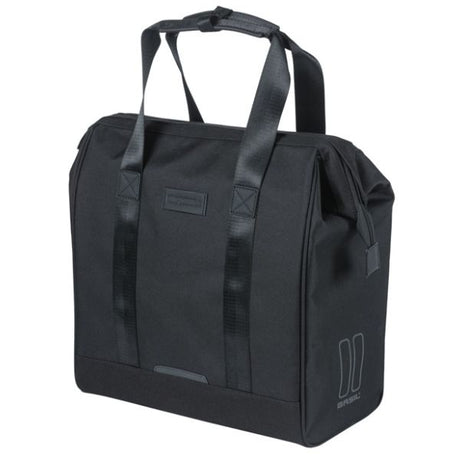 Basil Torba na zakupy Grand Bike shopper czarna | haki mikrofonowe | 23l