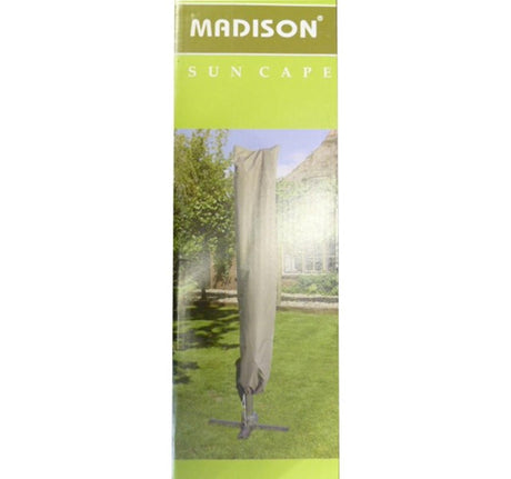 Madison pokrowiec na parasol Pokrowiec ochronny na parasol stojący i wiszący szary 50x245cm.
