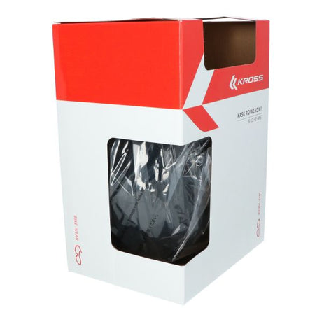 Kask rowerowy Kross road pro l (58-62 cm) - czarny