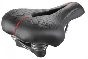 Selle Montegrappa Saddle Vela Elastomeveer Black na karcie