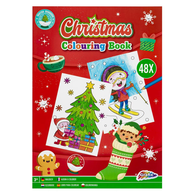 Colorbook Christmas A4, 48 arkuszy