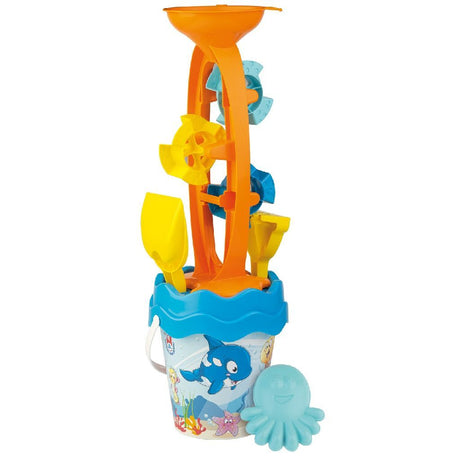 Podstawowy zestaw wiader Happy Fish, 6 części