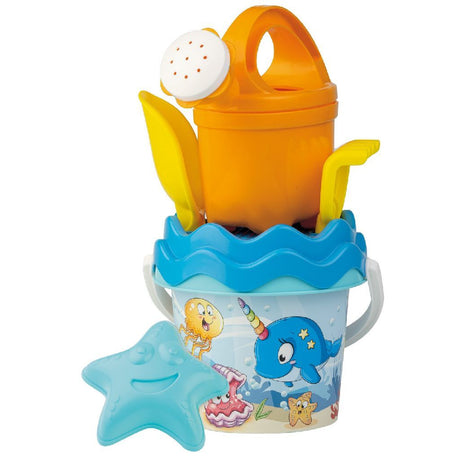 Podstawowy zestaw wiader Happy Fish, 6 szt