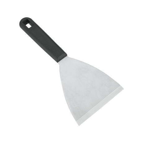 Łopatka do grilla Metaltex Plancha 23,8x10 cm, czarna, stal nierdzewna
