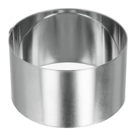 Metaltex pierścień do pieczenia 8x4,5 cm ze stali nierdzewnej