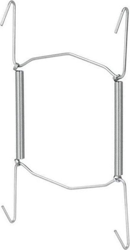 Uchwyt na talerze Tomado-metaltex 9-18cm srebrny