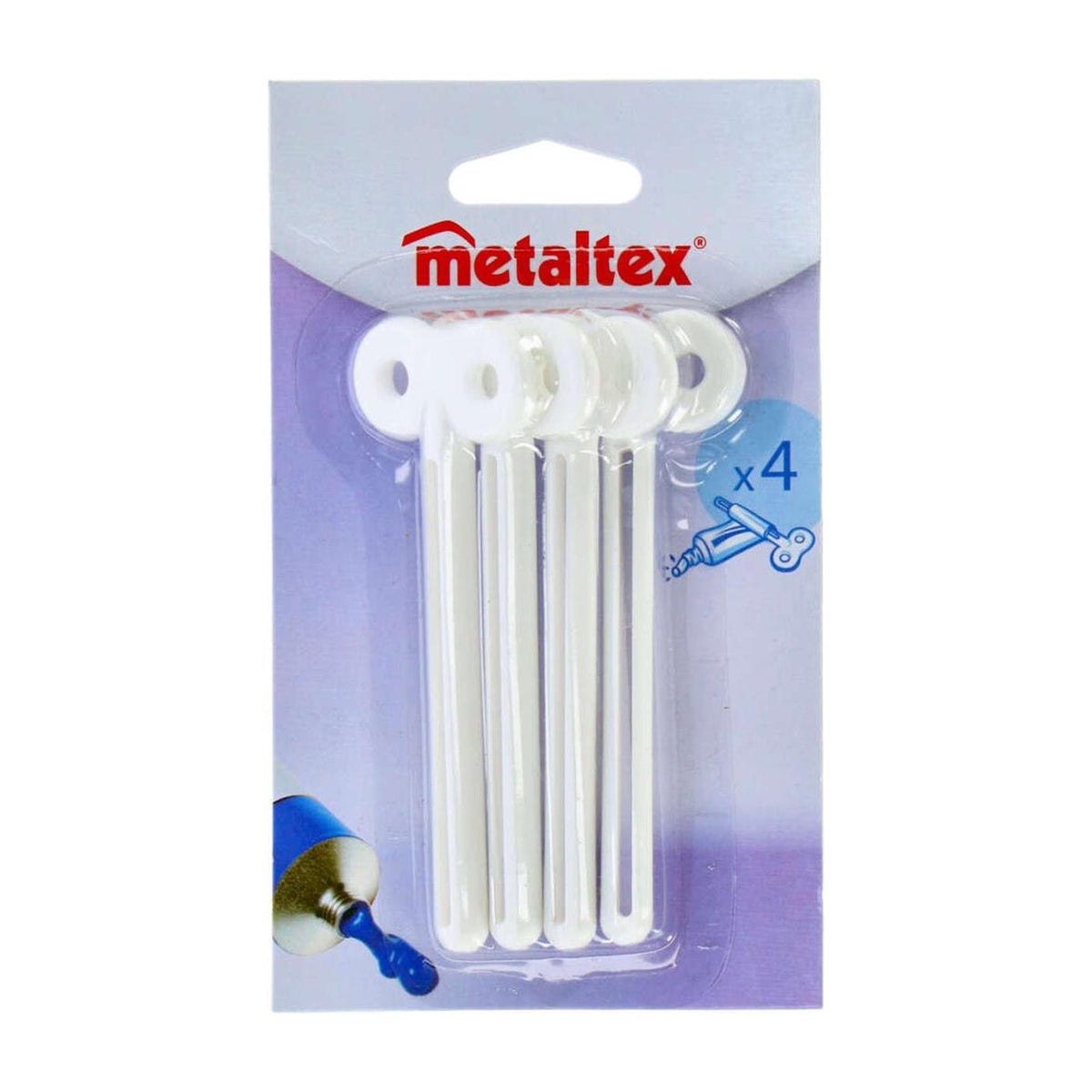 Klucz do wyciskania rurek Metaltex 4 sztuki