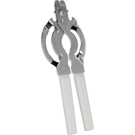 Otwieracz do puszek Metaltex 22,5x9 cm biały srebrny