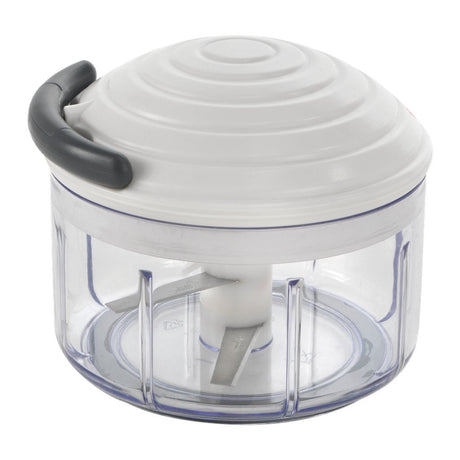 Metaltex Rotomac Revolutionary Vegetable Hakker White Transparent