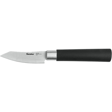Nóż biurowy Metaltex Asia 19 cm, czarna stal nierdzewna