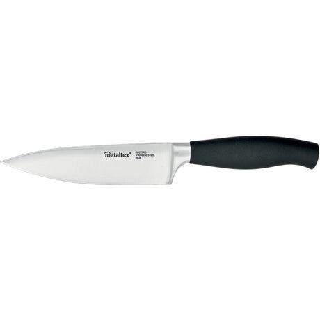 Nóż szefa kuchni Metaltex Comfort 30 cm ze stali nierdzewnej w kolorze czarnym