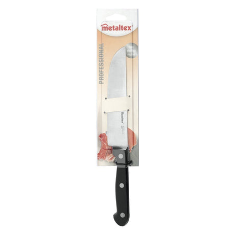 Profesjonalny nóż szefa kuchni Metaltex 28 cm ze stali nierdzewnej w kolorze czarnym