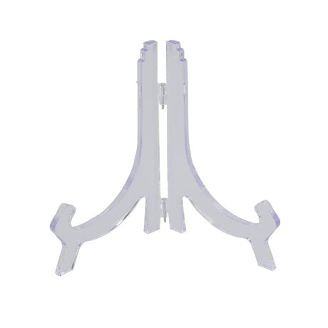 Stojak na talerze Metaltex 18-26 cm akryl przezroczysty