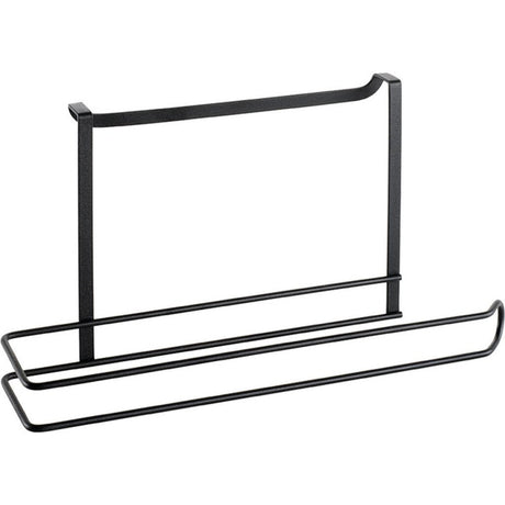 Uchwyt na rolkę kuchenną Metaltex Galileo 34x10x18 cm czarny