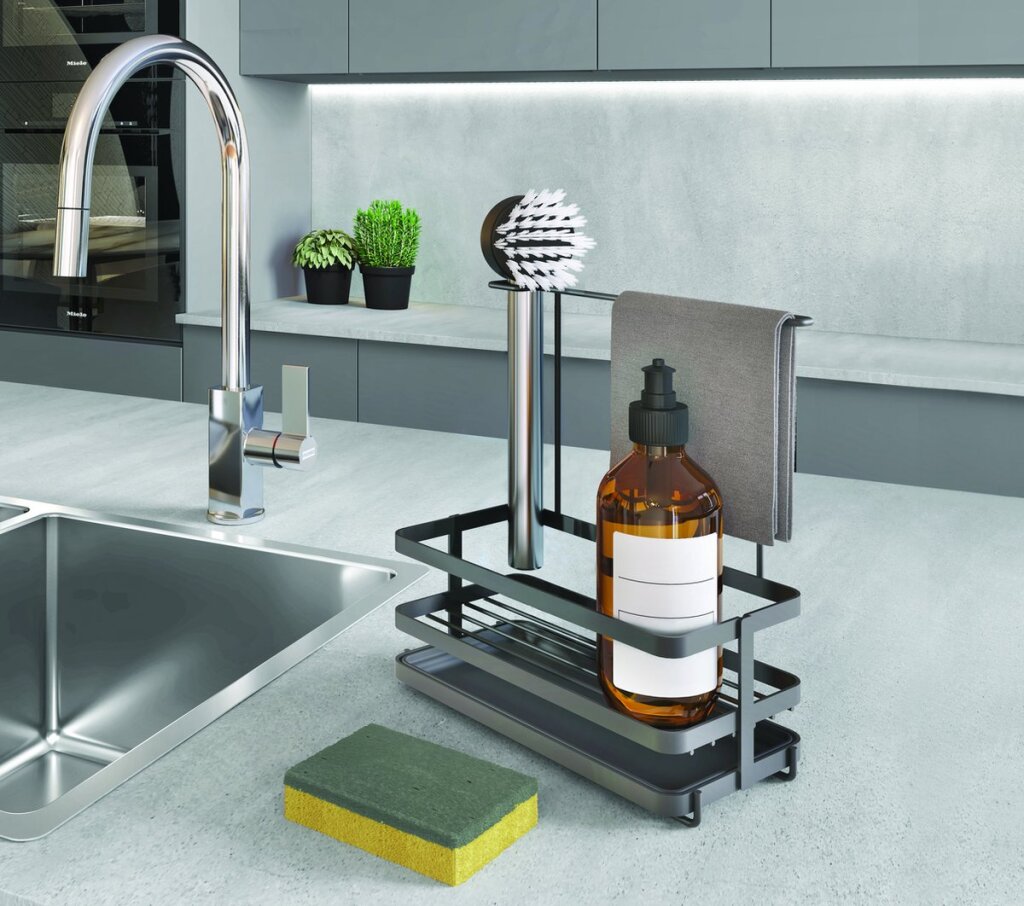 Organizer Tomado-metaltex Tokyo Line Lava Touchtherm czarny