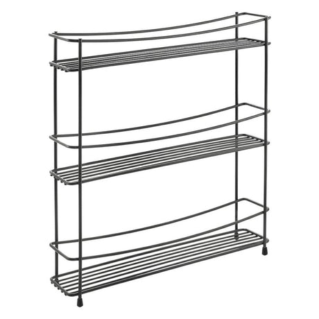 Metaltex Kumino Herb Rack 3 podłogi Matt Black Metal