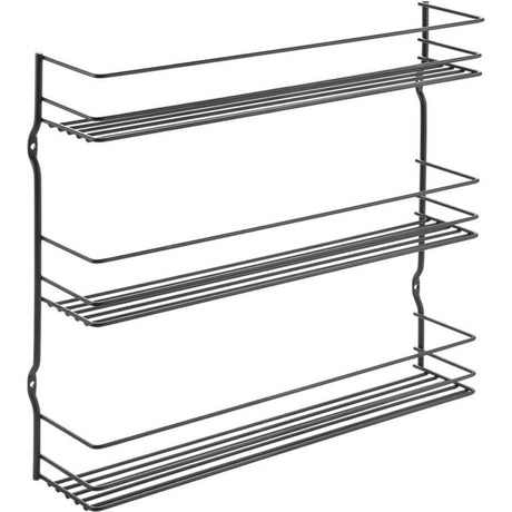 Metaltex Pepito Herb Rack 3 piętra 36x32x8 cm czarny
