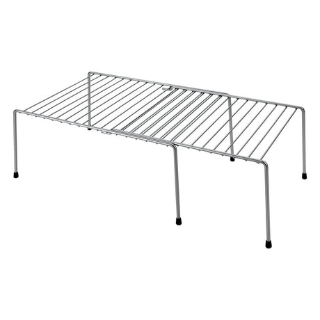 Metaltex rozszerzalny stojak 24x15x33 57 cm srebrny