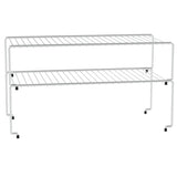 Zwycięzca przestrzeni powietrznej Metaltex 2 piętra 47x23x26 cm srebrny