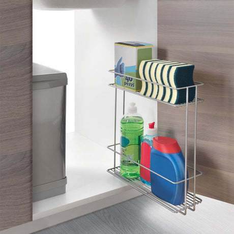 Metaltex Space Saver Smart Kitchen Extleble Szafka szafka 11x38x34 cm Srebrny