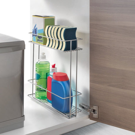 Metaltex Space Saver Smart Kitchen Extleble Szafka szafka 11x38x34 cm Srebrny