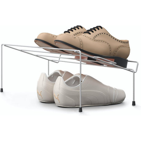Półka na buty Metaltex Cipok 42x24x17 cm 2 sztuki biała