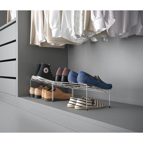 Półka na buty Metaltex Cipok 42x24x17 cm 2 sztuki biała