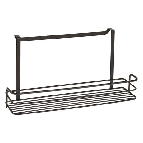 Półka łazienkowa Metaltex 34x11x17 cm czarna