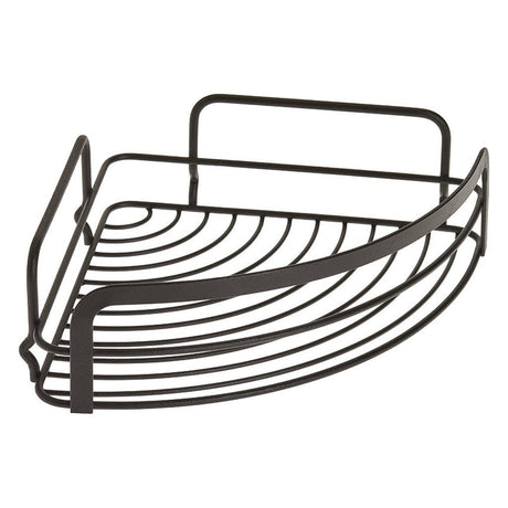 Półka łazienkowa Metaltex 20x20x6 cm czarna