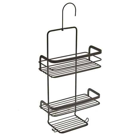 Metaltex Origin Linia Prysznica wyciek 3 piętra 23x12x38 cm czarny