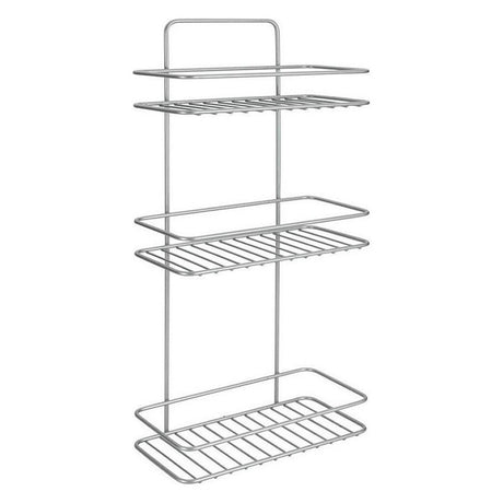 Półka prysznicowa Metaltex Reflex 3 poziomy 23x13x57 cm srebrna