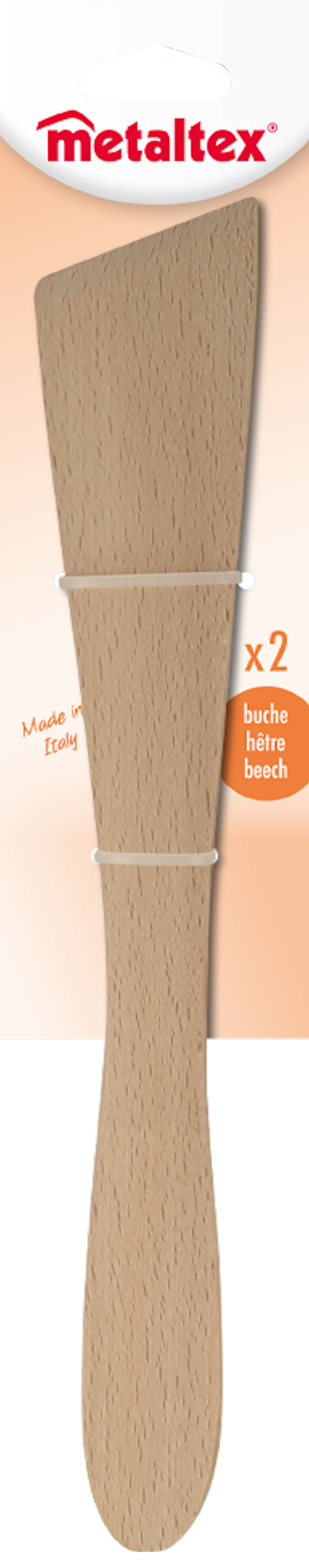Metaltex spatel set 2 stuks 29cm