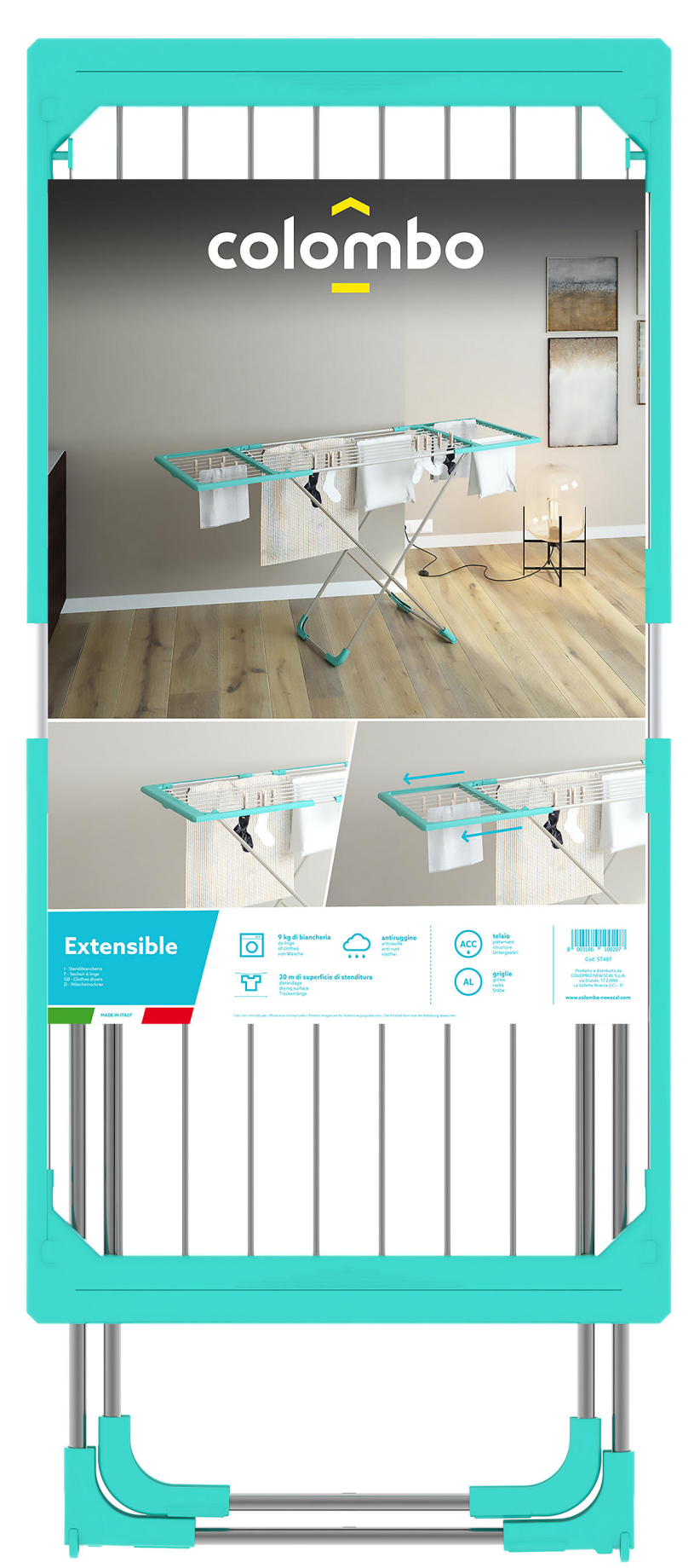 Colombo droogrek extensible 20m