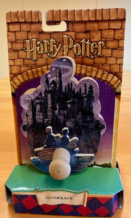 Drewniany wieszak na ubrania dla dzieci Harry Potter z 1 haczykiem