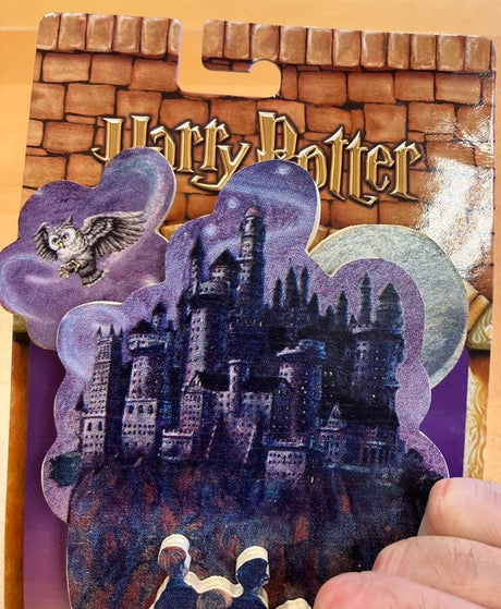 Drewniany wieszak na ubrania dla dzieci Harry Potter z 1 haczykiem
