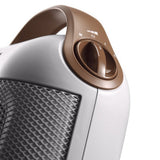 Grzejnik ceramiczny Delonghi HFx30c18.iw biało-brązowy