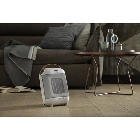 Grzejnik ceramiczny Delonghi HFx30c18.iw biało-brązowy
