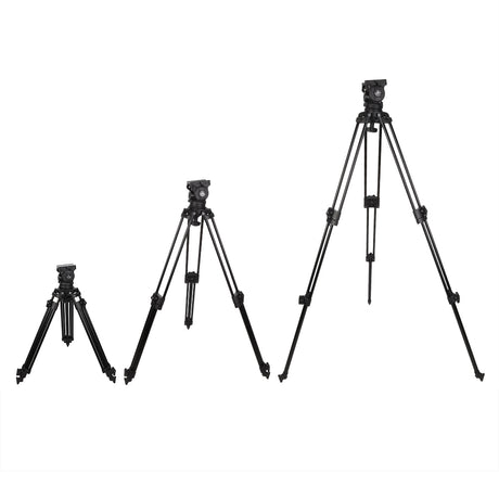 Profesjonalny statyw Nest ei-7085-c2 + głowica tłumiona cieczą