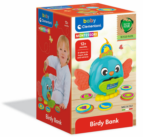 Banknot dla ptaków Clementoni z monetami, 9 sztuk.
