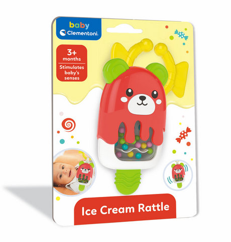 Grzechotkowe lody Clementoni dla niemowląt