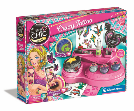 Clementoni szalone, eleganckie, szalone studio tatuażu