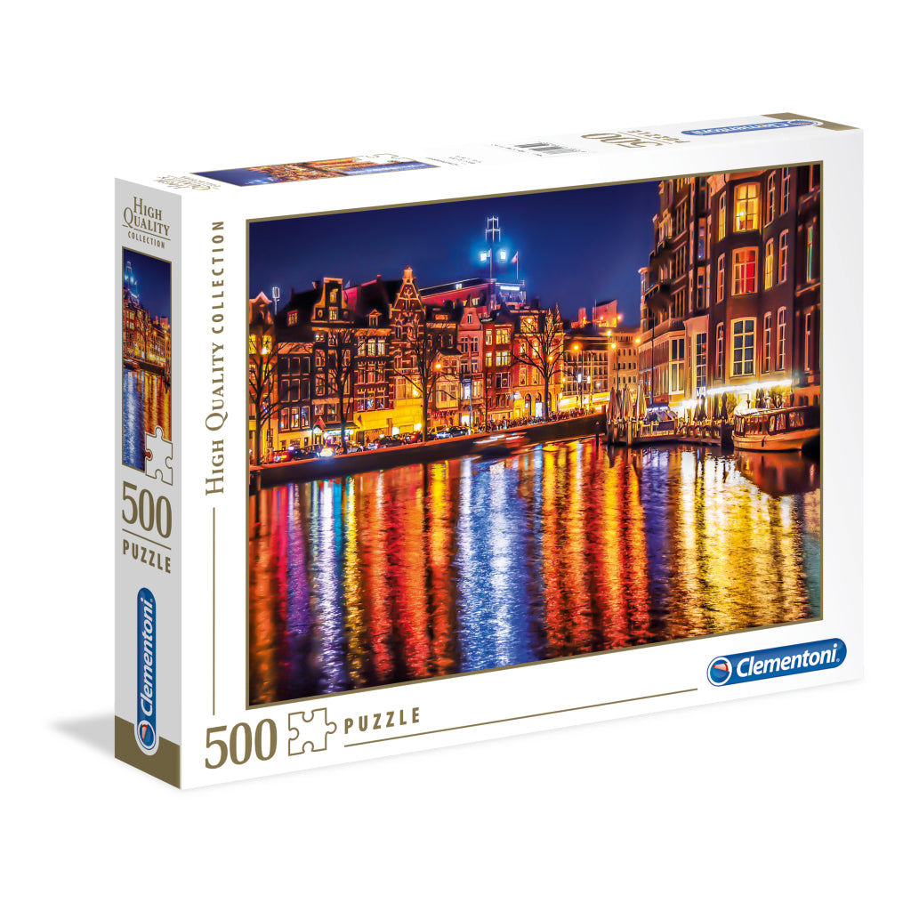 Clementoni High Quality Collection Puzzle Amsterdam 500 sztuk