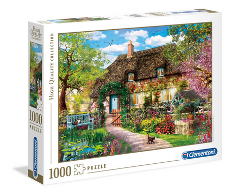 Clementoni puzzel high quality 1000 stukjes oude huis