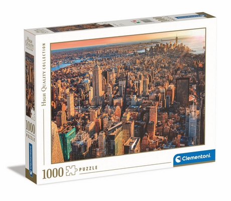 Clementoni puzzel high quality 1000 stukjes new york city su