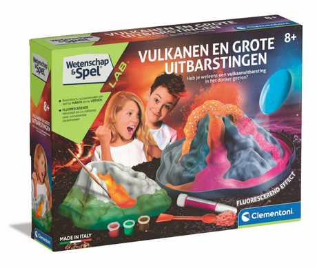Gra naukowa Clementoni, wulkany i wielkie erupcje! - 8+ lat - 56052