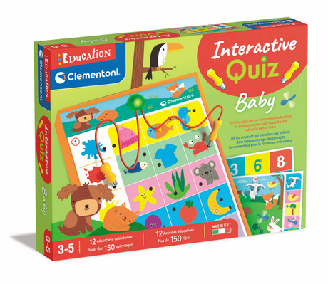 Clementoni Education Interactive Quiz Pre-School Gra uczenia się