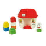Clementoni soft clemmy - Domek Miffy - Klocki do układania zabawek Miffy - klocki dla dzieci - od 6 miesiąca