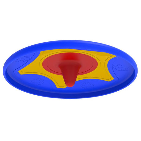 Zabawka dla psa Bama Pet Trotto Disc 24,5x4,5 cm niebieska żółta czerwona
