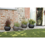 Doniczka Bama sfera 23l 40,5x32 cm antracyt