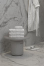 Moooi dodo pavone - douchelaken - 70x140 28x55 inch - wit